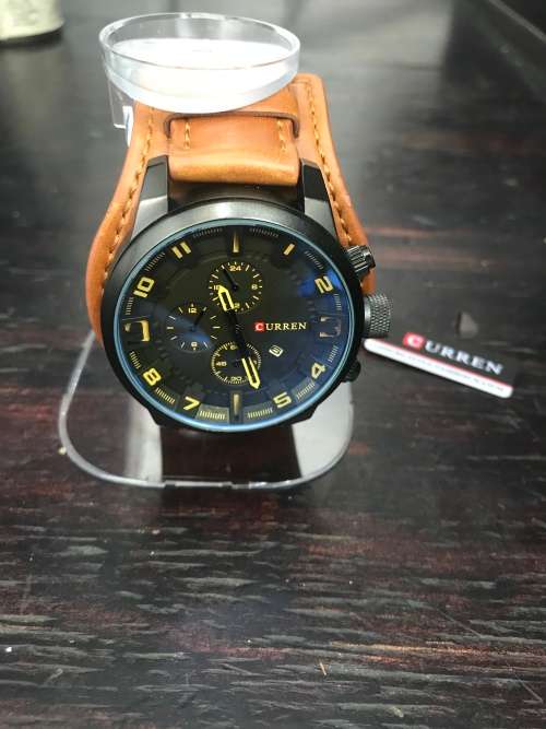 Curren Mens Luxury Quality Watch {Brown/Black}  (No WatchBox)
