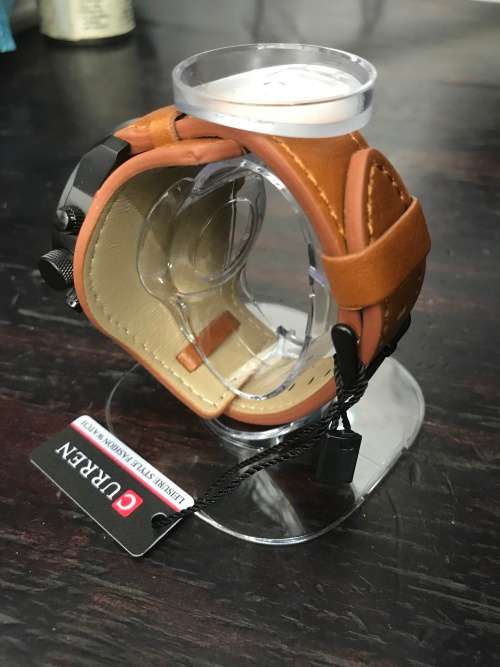 Curren Mens Luxury Quality Watch {Brown/Black}  (No WatchBox)
