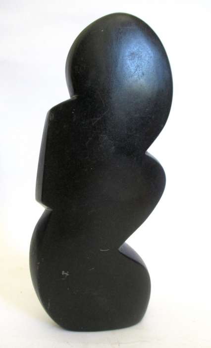 Quality Vintage Hand Carved African Stone Sculpture. 18cm high. 725g.