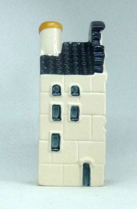 Vintage KLM Blue Delft Dutch Houses. BOLS Amsterdam Miniature Porcelain House #69
