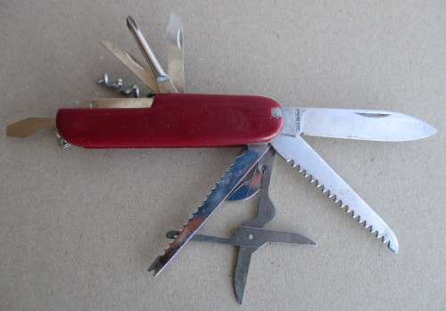 Multi Funtion, 11 Pocket Knife. As per Photo