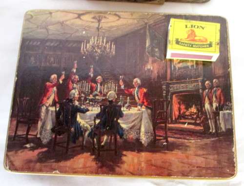 Vintage Win-El-Ware Table Mats Set of 7 with display stand. As per photo. made in Great Britain.