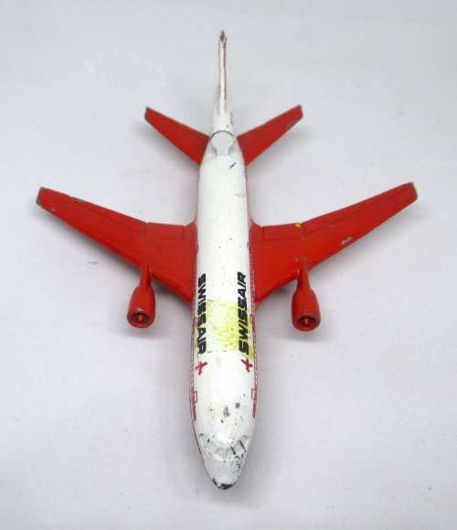Matchbox SP 13 DC-10 SwissAir 1973. Made in England.