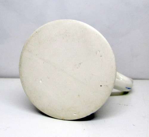 Vintage Mini Porcelain Beer Tankard with Porcelain lid, handpainted. 80mm high. No chips or Cracks.