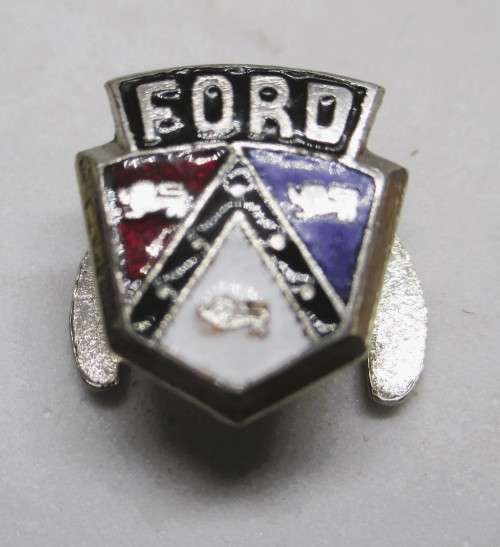 1950`s Ford Car Emblem Button hole badge.