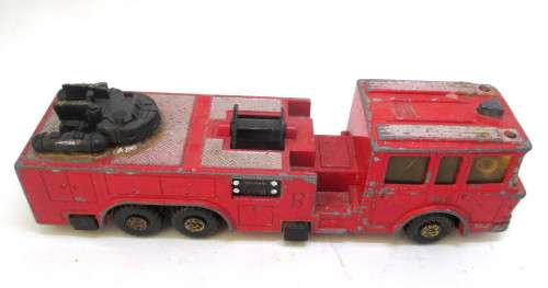 1979 Matchbox Super Kings K-39 Snorkel Fire Engine. Scale 1:50 Well Payed. Ladder Missing.