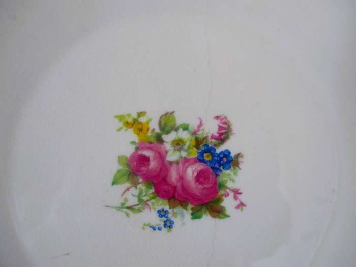 Vintage Porcelain Foley China Square  Cake Serving Plate. 200mm x200mm. Lovely Gold finish, spotless