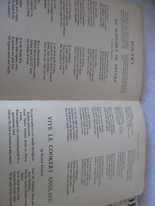 1964 Two Vintage Food and Wine Magazine, Andre Simon.