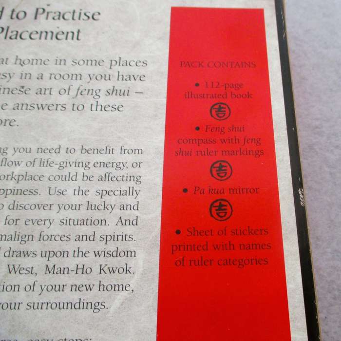 The Feng Shui Kit: The Chinese Way to Health, Wealth and Happiness, at Home and at Work Full Set.