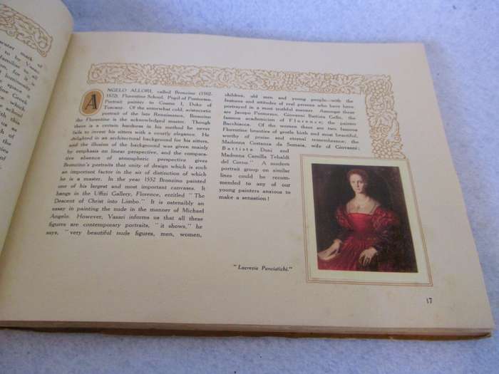 FAMOUS WORKS OF ART, COMPLETE ALBUM OF 115 CIGARETTE CARDS