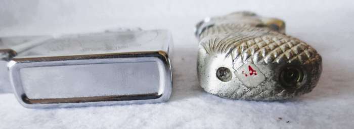 Two lighters as per photo. As is.