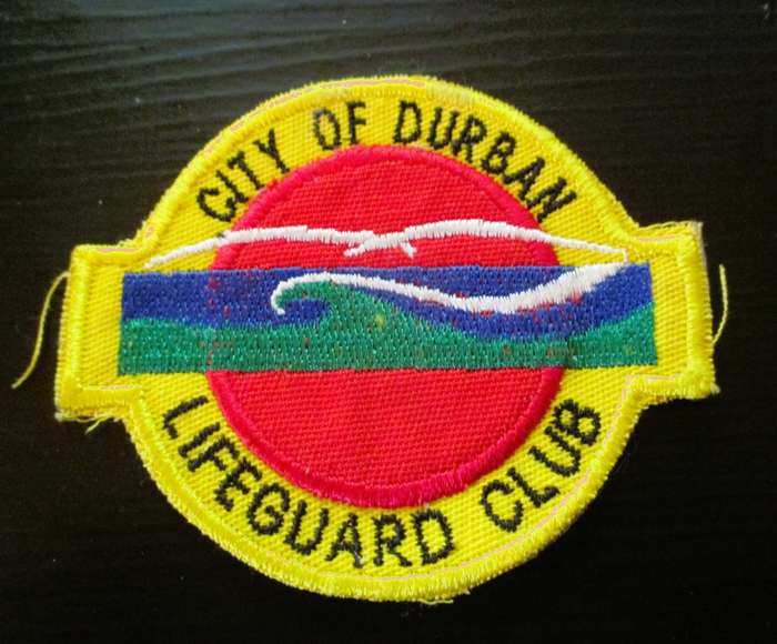 City of Durban Lifeguard Club Badge.