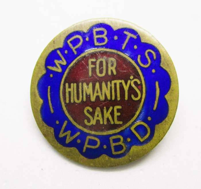 Western Province Blood Transfusion Service - blood donor badge (1950s / 1960s) As per photo.