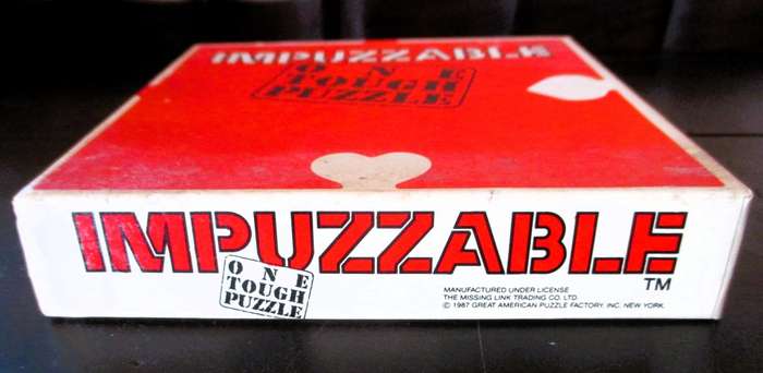 Impuzzable - One Tough Puzzle - Family Game - Boxed - Vintage 1987