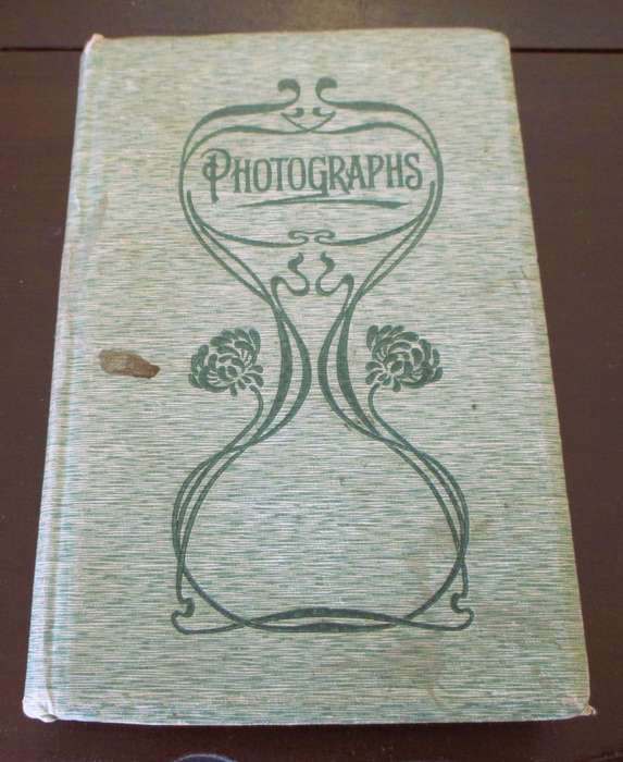Vintage Family Photo Album 1920s. 240x160mm place for 56 photos.
