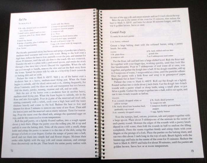 The Cooking of the British Isles Book by Adrian Bailey 1970, Foods of the World. p104