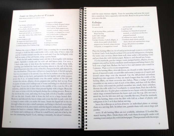 The Cooking of Germany Book by Nika Standen Hazelton 1970, Foods of the World. p128