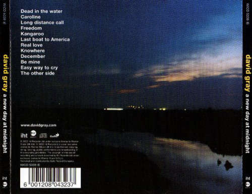 David Gray - a New Day At Midnight (CD)
