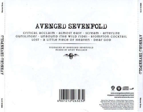 Avenged Sevenfold - Avenged Sevenfold (CD)