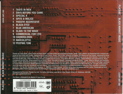 Placebo - Black Market Music (CD)