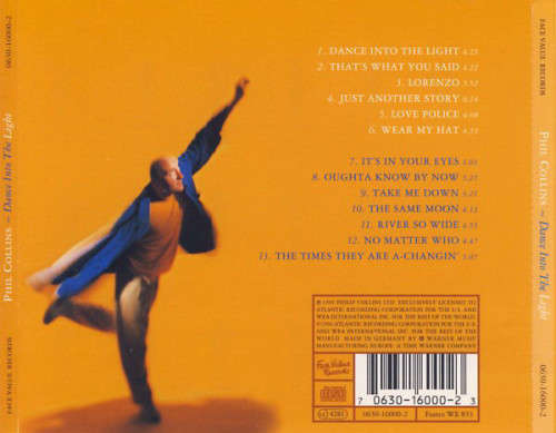 Phil Collins - Dance Into The Light (CD)