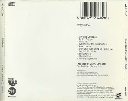 Jimmy Nail - GrowIng Up In Public (CD)