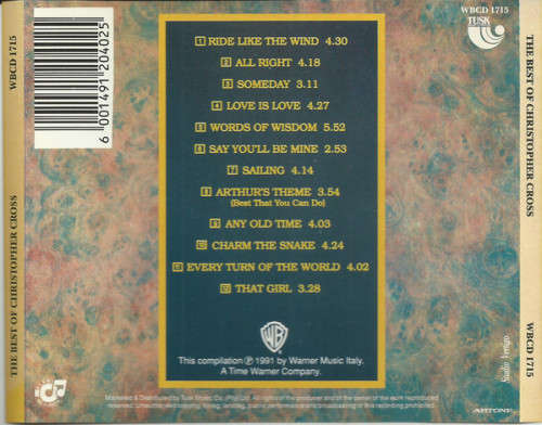 Christopher Cross - The Best Of Christopher Cross (CD)