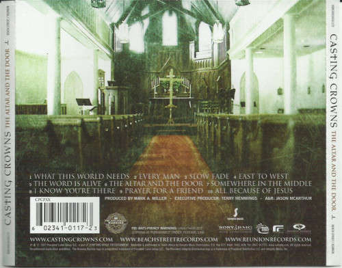 Casting Crowns - The Altar And The Door (CD)