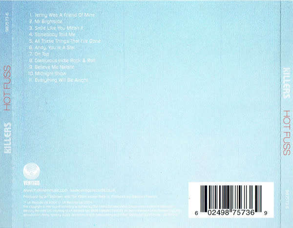 The Killers - Hot Fuss (CD)