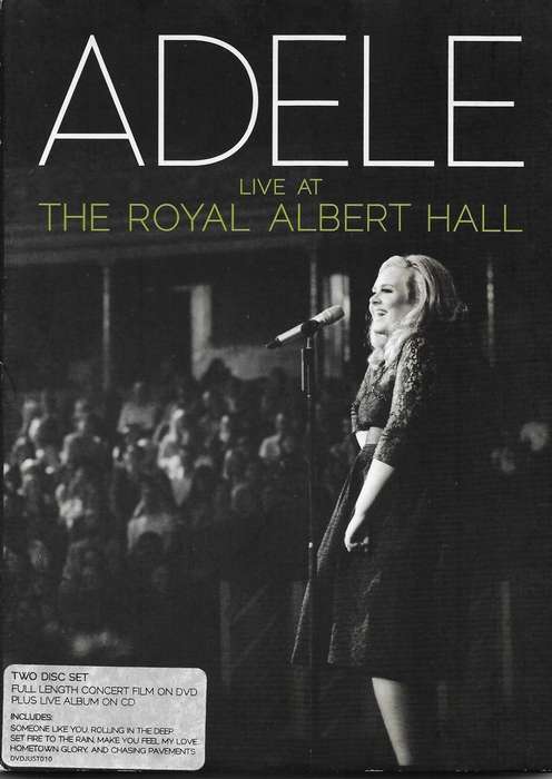 Adele - Live At The Royal Albert Hall (DVD and CD)