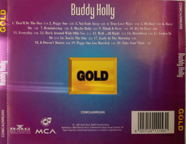 Buddy Holly - Gold (CD)