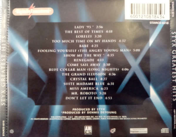 Styx - Greatest Hits (CD)