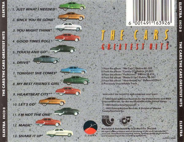 The Cars - The Cars Greatest Hits (CD)