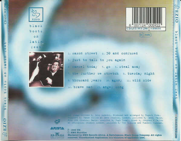 Ezio - Black Boots On Latin Feet (CD)