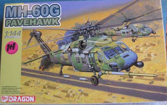 MH-60G PAVEHAWK by DRAGON in 1/144 SCALE (MIB)