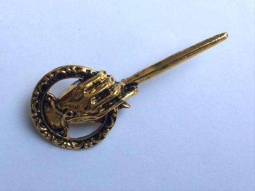 GOT Hand of King Scepter Badge -Pin