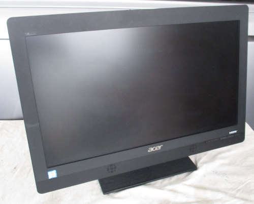 acer 7265ngw-all in one 23``, 6th gen, core i5, 8gb ram, 1tb hd, wifi, dvdrw, cam, win 11 pro, etc
