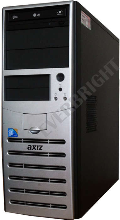 AXIZ GAMING DESKTOP CORE2DUO 2.53, 2GB RAM, NVIDIA 3D CARD, 160GB HD, LIC WIN VISTA BUS ETC