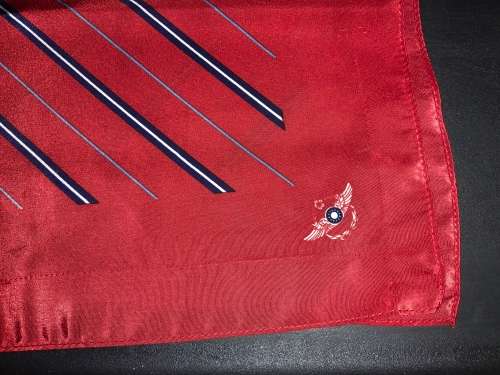 Taiwanese  Flight Attendant scarf