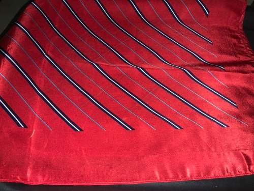 Taiwanese  Flight Attendant scarf