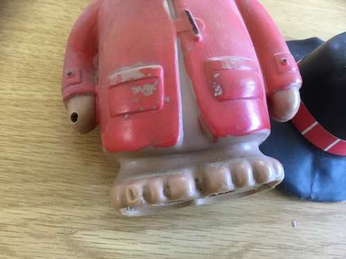 South African ALLIED BANK PADDINGTON BEAR WITH HAT MONEY BOX