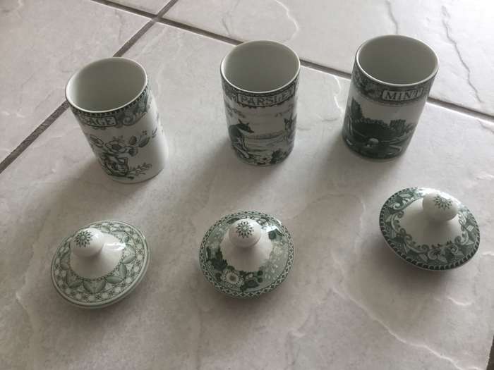 Spode 3 archive collection spices Portland