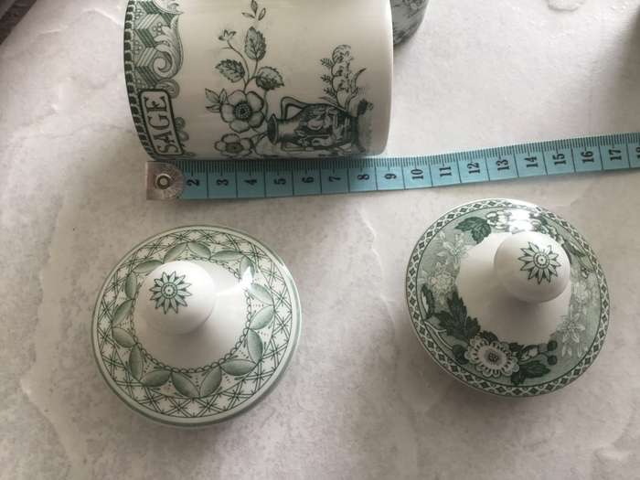 Spode 3 archive collection spices Portland