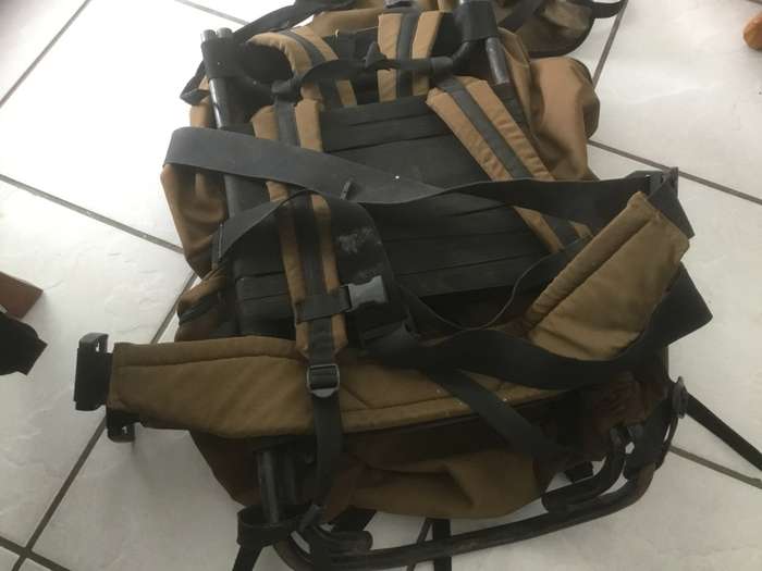 Sadf rucksack Pat 83 with frame