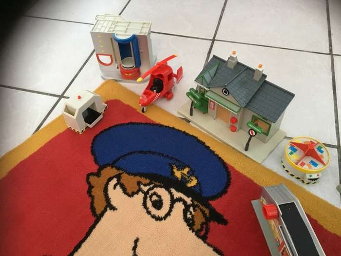 Postman Pat & cat , Mrs Goggins.police man 14 items