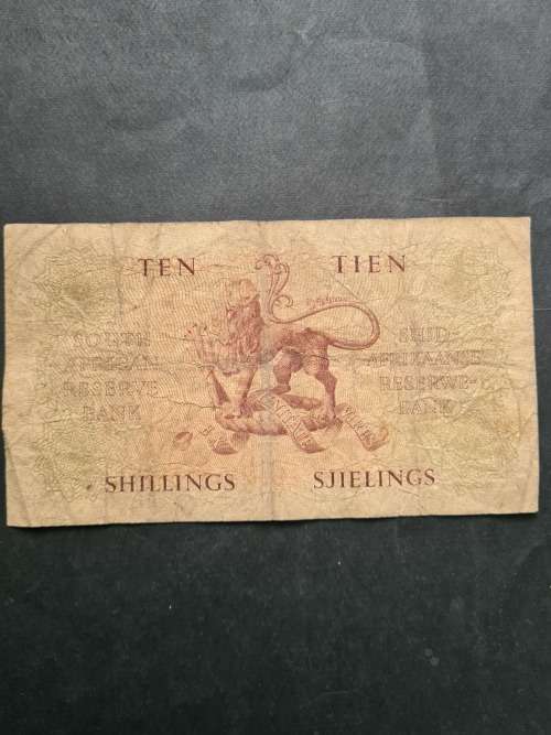 MH DE Kock 10 Shillings A/E  8/1/1958
