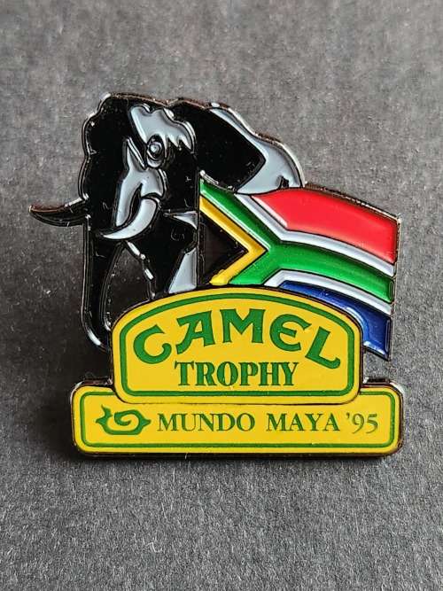 Camel Trophy Pin Badge Mundo Maya `95 - as per photograph