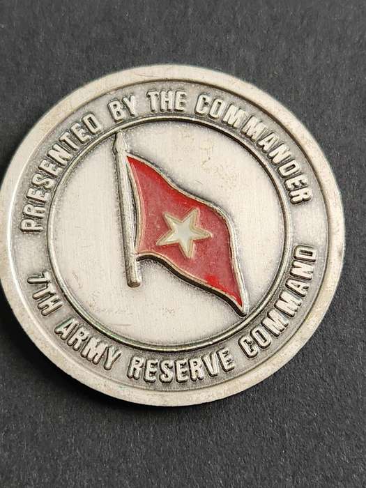US Army Reserve Command Germany presented by the Commander 7th Army Reserve- as per photograph