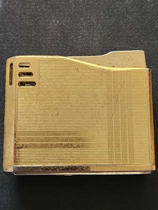 Vintage Gold Plated Unicorn Eletronic Lighter made in Japan (needs gas) - as per photograph