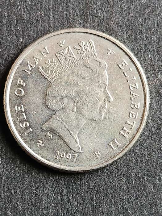 Isle of Man 5 Pence 1997 - as per photograph